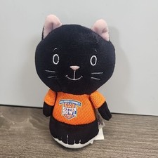 Hallmark Itty Bittys Channel's Kitten Bowl Plush Cat Black