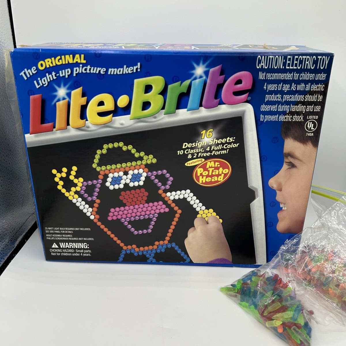 Lite Brite Hasbro 2000 CIB