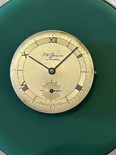 RUNNING Rare 16j J. W. Benson English Watch Movement Smiths C. 13 De Luxe