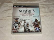 ASSASSIN'S CREED THE AMERICA'S COLLECTION (SONY PLAYSTATION 3, 2014) COMPLETE