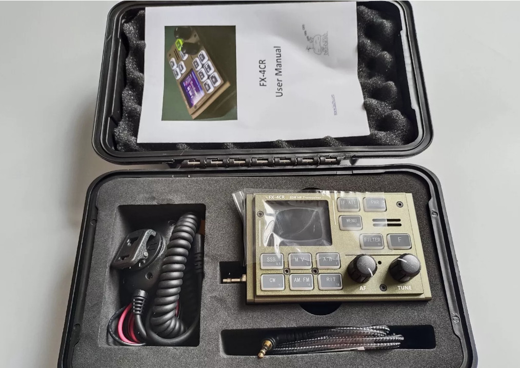 FX-4CR-2 Third Generation SDR HF Transceiver 1-20W Support USB/LSB/CW/AM/FW Mode. Available Now for $589.47