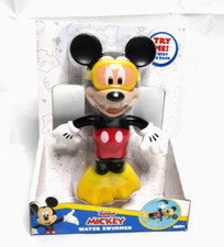 Disney Junior Mickey Mouse Clubhouse Water Swimmer Bath Pool Toy Wind Up New