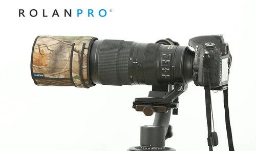 ROLANPRO Telephoto Lens Folding Hood for Nikon AF-S 200-500mm f/5.6E ED VR Camou