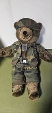 Vintage Patriot Bear 1986 JJ Wind INC, US Army