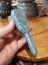 Vintage 1940s baby doll plastic hair brush accessory