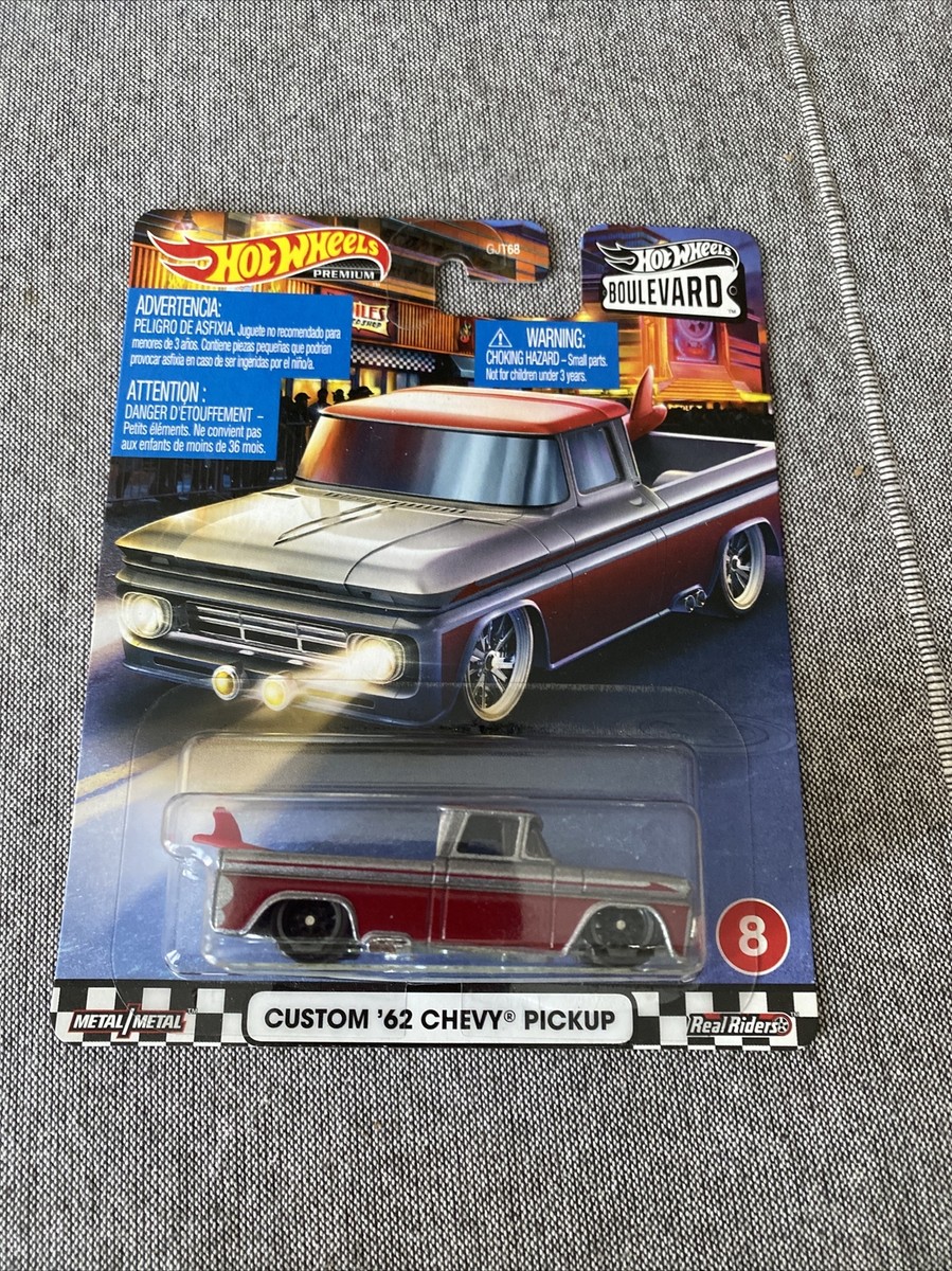 Hot Wheel Boulevard Custom '62 Chevy Pickup #8 Walmart Exclusive