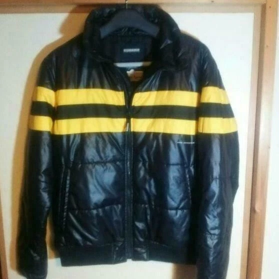 Neighborhood Nylon Jacket Black Yellow