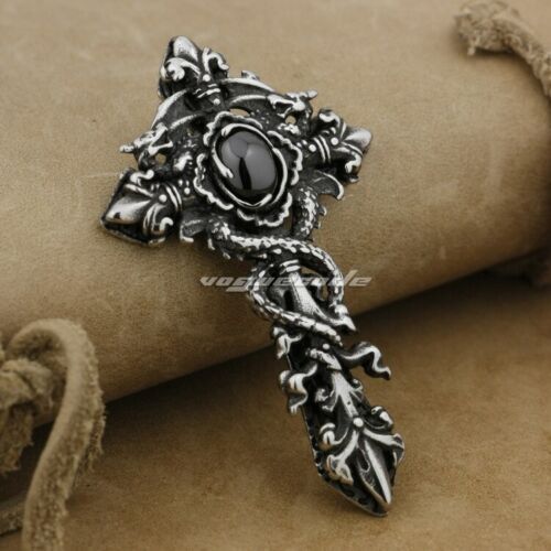 Chopper Cross Zipper Pull Charm – Biker Accessory, Unisex