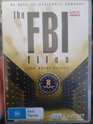 THE FBI FILES THE FIRST SEASON DVD CRIME DISCOVERY CHANNEL