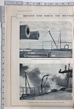 1916 WW1 PRINT MEDITERRANEAN BATTLESHIP BRITISH WARSHIP ADMIRAL ROEBECK CANOPUS