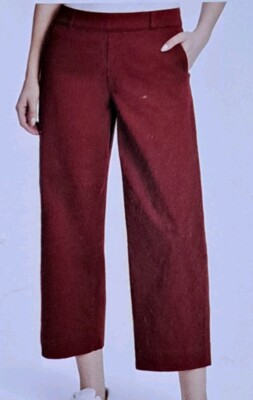 NEW Gloria Vanderbilt Women's Shape Effect 5 Pocket Crop Pants Size 4