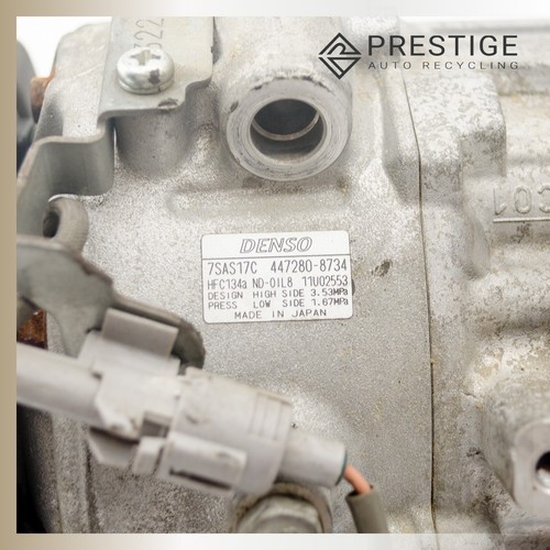 2018-2019 LEXUS IS300 IS350 2.0L Air Conditioning A/C Compressor 88320-48320 OEM - Picture 2 of 6
