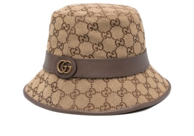 ??Gucci Women\'s Hat Beige / Brown GG Canvas Fedora | GUCCI® US main image 2