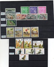 République du NIGER - Lot FAUNE & Oiseaux NEUFS