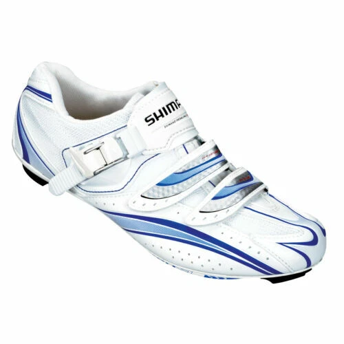 Shimano White Unisex Cycling Shoes