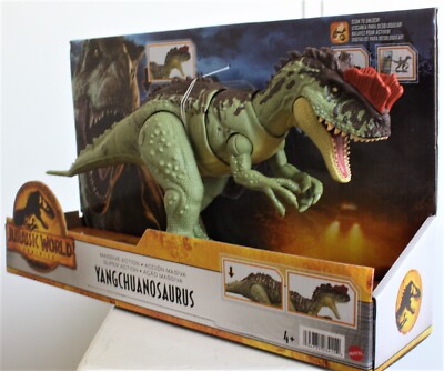 Figurine Jurassic World Dominion - Mattel - Massive Action Yangchaunosaurus