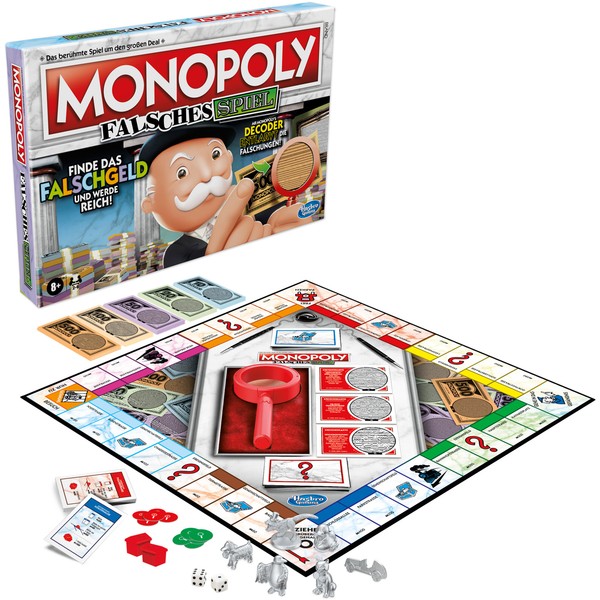 Hasbro Monopoly Falsches Spiel, Brettspiel-image
