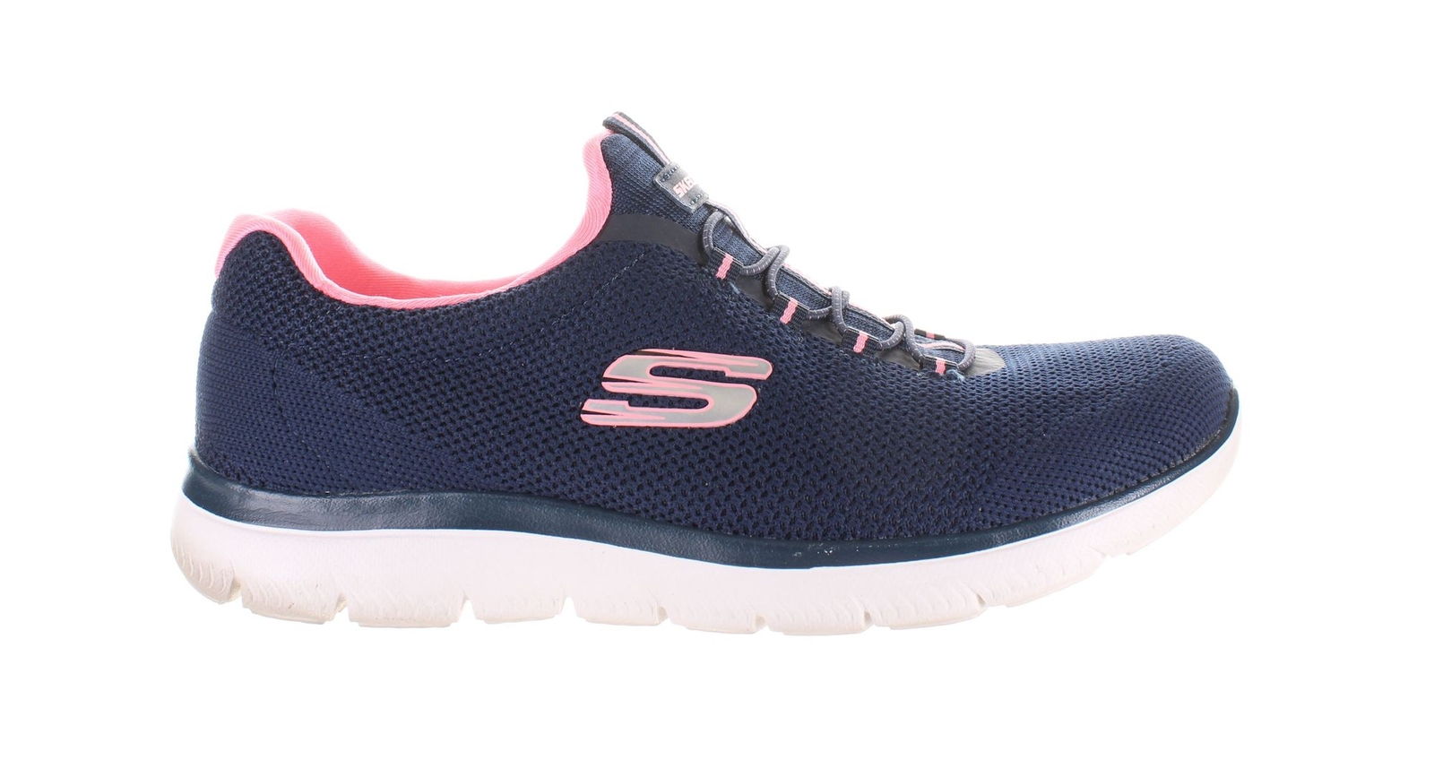 Skechers Womens Summits Blue Walking Shoes Size 8 (7754586)