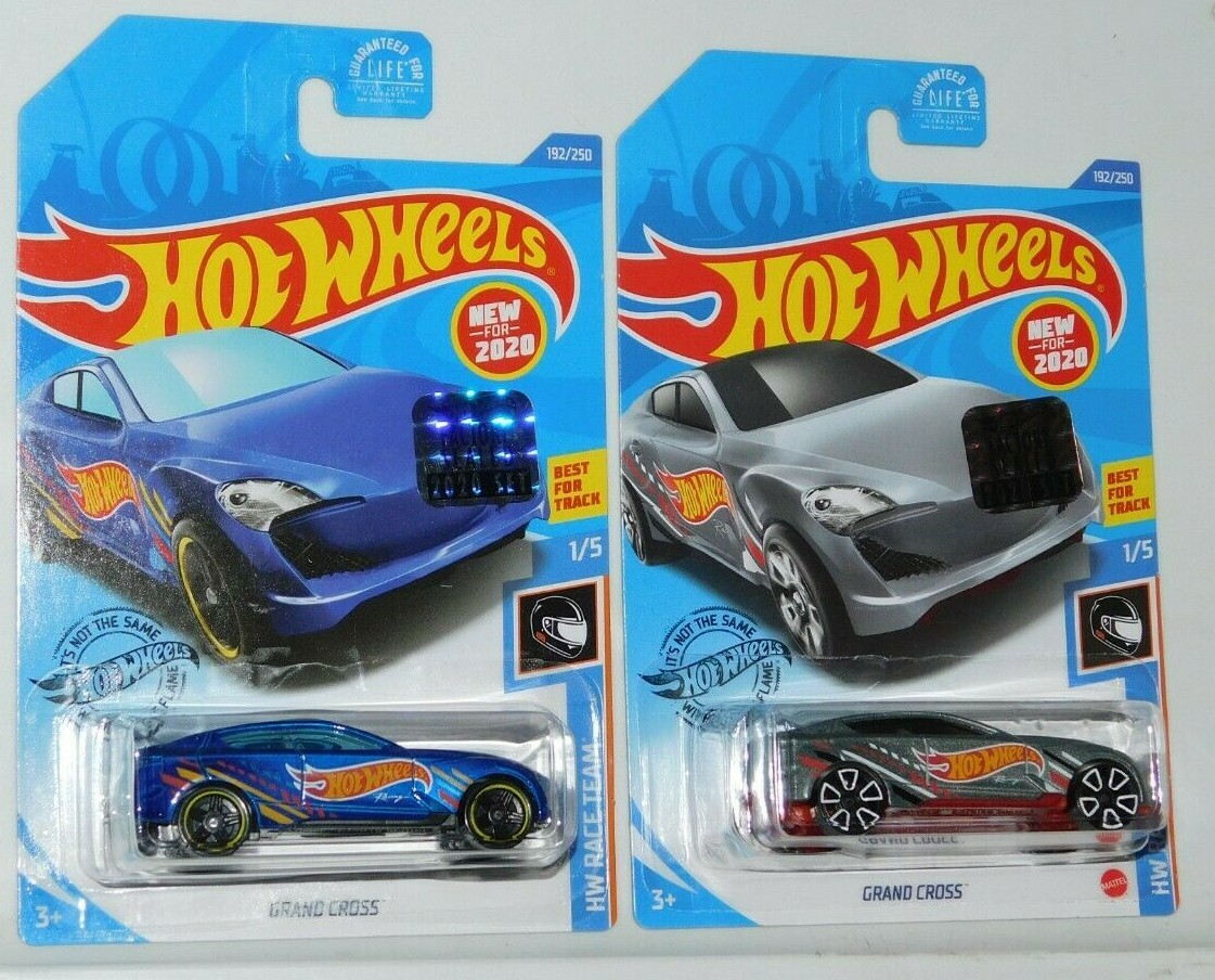 2020 HOT WHEELS FACTORY SET RACE TEAM SERIES GRAND CROSS X2 COLORS