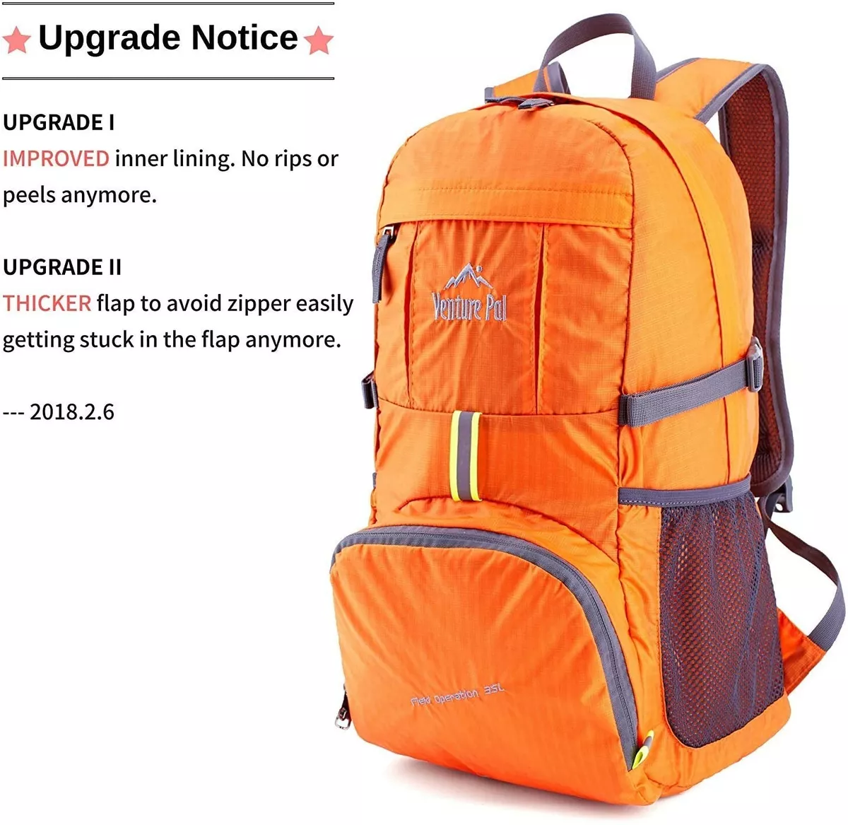 Venture pal lightweight packable durable travel hiking backpack daypack top