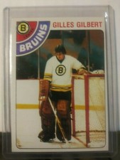 1978-79 Topps hockey Gilles Gilbert card (#95) in nm condition