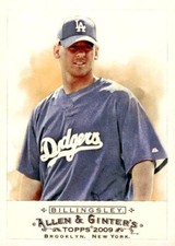 2009 Topps Allen & Ginter #314 Chad Billingsley Los Angeles Dodgers