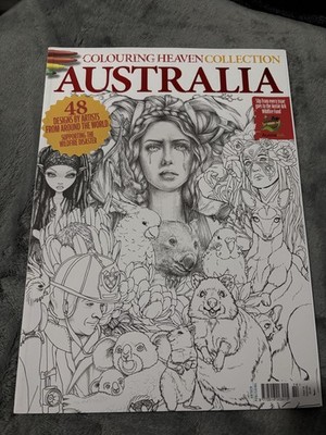 Colouring Heaven Magazine Australia collection issue 14