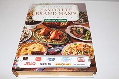 Great American Brand Name Cookbook: Collectors Edition (Padded Cover, Gold-Guild