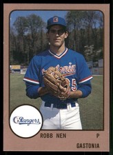 1988 ProCards Gastonia Rangers ROBB NEN RC RANGERS