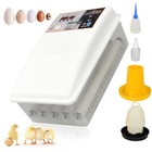 INCUBATRICE 24 UOVA TUTTE LE SPECIE AUTOMATICA GALLINA OCA QUAGLIA KIT SVEZZAMEN