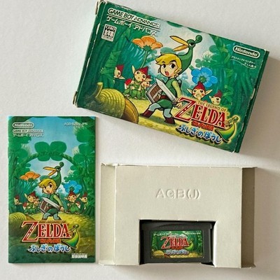 The Legend of Zelda The Minish Cap Game boy Advance Nintendo with Box