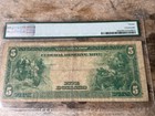 1914 $5 Federal Reserve Note Kansas City  -  PMG 20 White / Mellon Five Dollar — photo 4