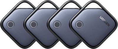 UGREEN Finetrack Air Tracker Tags (Ios Only) 4 Pack Key Finder | Bluetooth Track