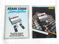 Vintage 1983 Atari 5200 System & Game & Cartr...