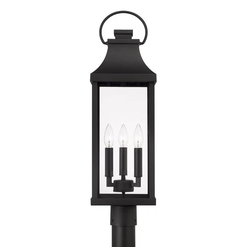 Capital Lighting 946432 Bradford 3 Light 27" Tall Outdoor Single - Picture 9 of 12
