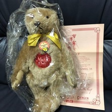 teddy bear steiff plush toy music bear vintage cdd97c