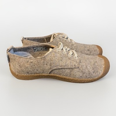 Keen Damen Mosey Derby Naturfilz Sneaker Nachhaltig Freizeitschuhe Größe 39,5