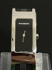 Burberry Working Wristwatch Bangle Nova Check Black 14300L