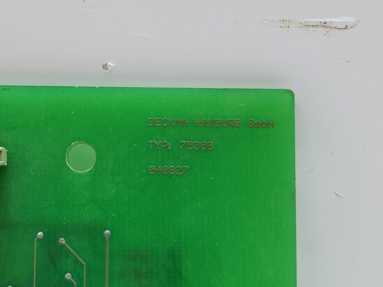 DECKMA HAMBURG 75300 DISPLAY PCB CARD PDD2401M