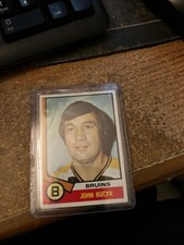 1974-75 TOPPS HOCKEY JOHNNY BUCYK #239 BRUINS EXMT Free Shipping