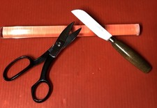Clauss USA 4248 Multi-Purpose Shears & Dexter Sheepsfoot Blade Shoe Knife.