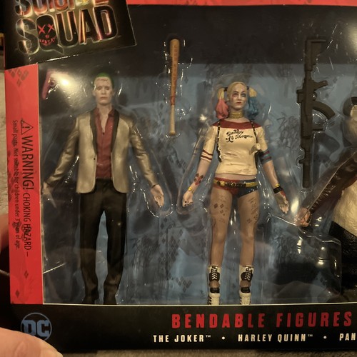 Harley Quinn The Joker DC Comics Action Figure Suicide Squad Box Set Sealed - Picture 2 of 12