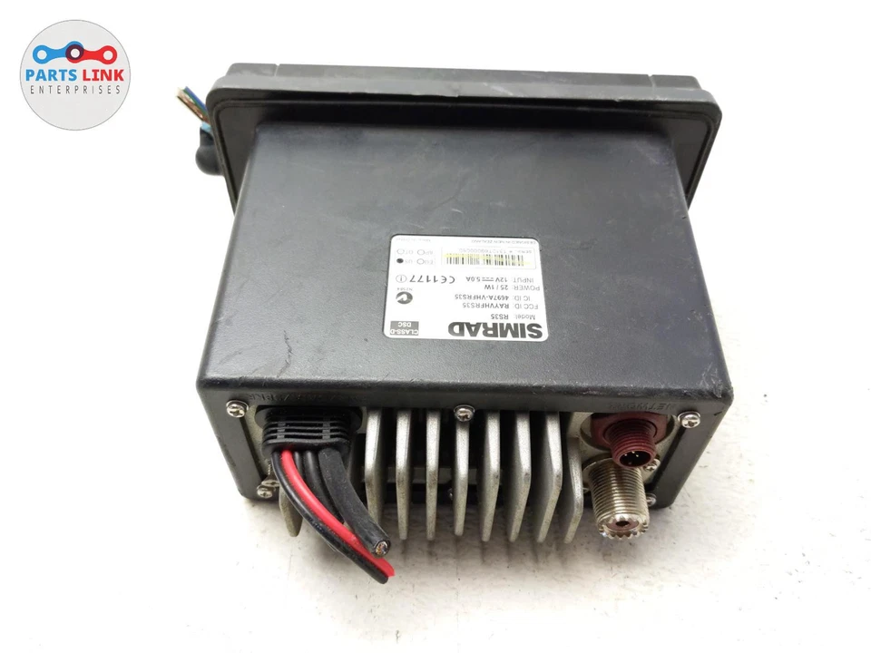 SIMRAD RS35 VHF BOAT MARINE RADIO STATION CLASS-D RECEIVER HEAD UNIT MODULE - Image 4 of 4