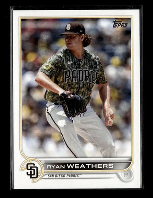 Ryan Weathers 2022 Topps Advanced Stats Back #70 #/300