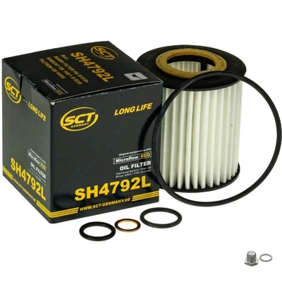 SCT Filtre À Huile Avec Vis De Fermeture Pour BMW Série 3 Coupe E92 320i - Photo 1/4