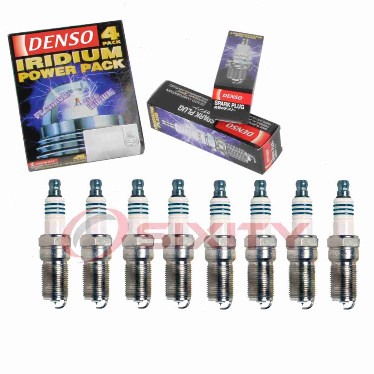 8 pc DENSO 5339 Iridium Power Spark Plugs for ZZJ1-18-110 LR0 25605 fi