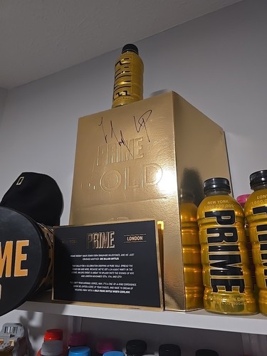 Prime Hydration autographed collection best in the world..everything included