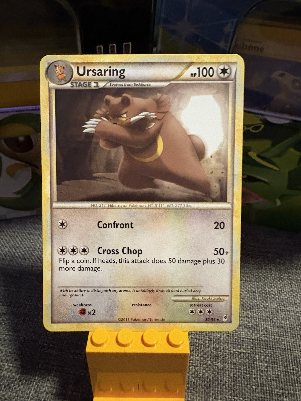 Pokemon Call of Legends 37/95 Ursaring non holo