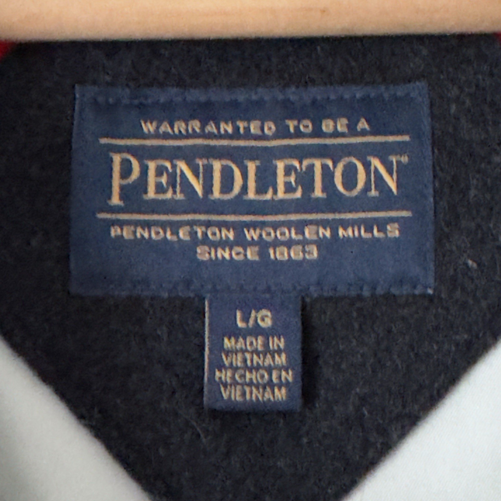 Pendleton Wool Coat Womens Large Gray Cascade Wat… - image 3