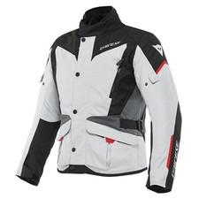 Dainese Tempest 3 D-DRY Black Grey Red Waterproof Motorcycle Motorbike Jacket